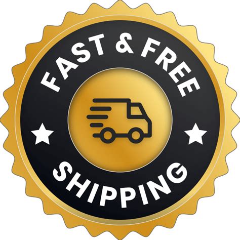 Fast Free Shipping Badge